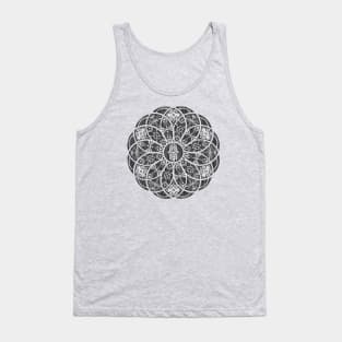 Decorative Hamsa Mandala Tank Top